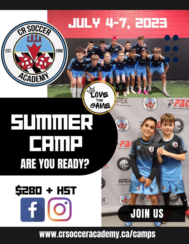 Camps & Clinics - CR Soccer Academy